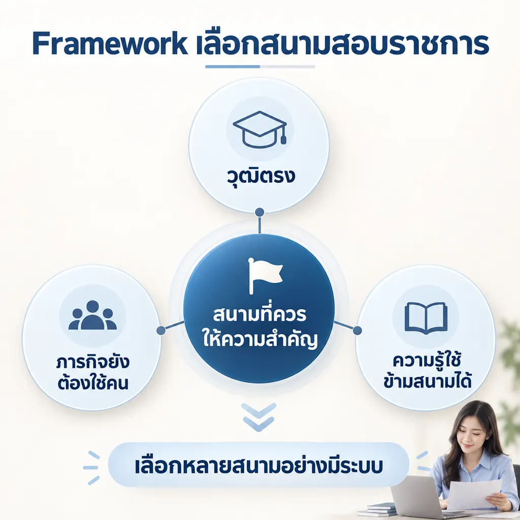 เลือกสนามสอบ